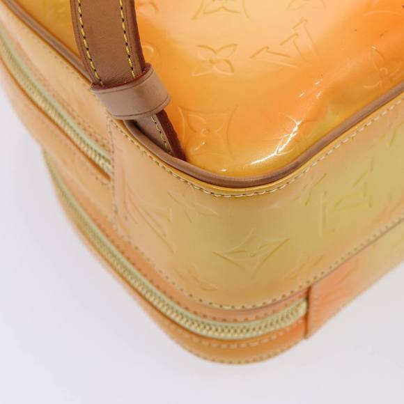 LOUIS VUITTON Monogram Vernis Marley Backpack Yellow M91040 LV Auth ep5066 - Picture 9 of 16